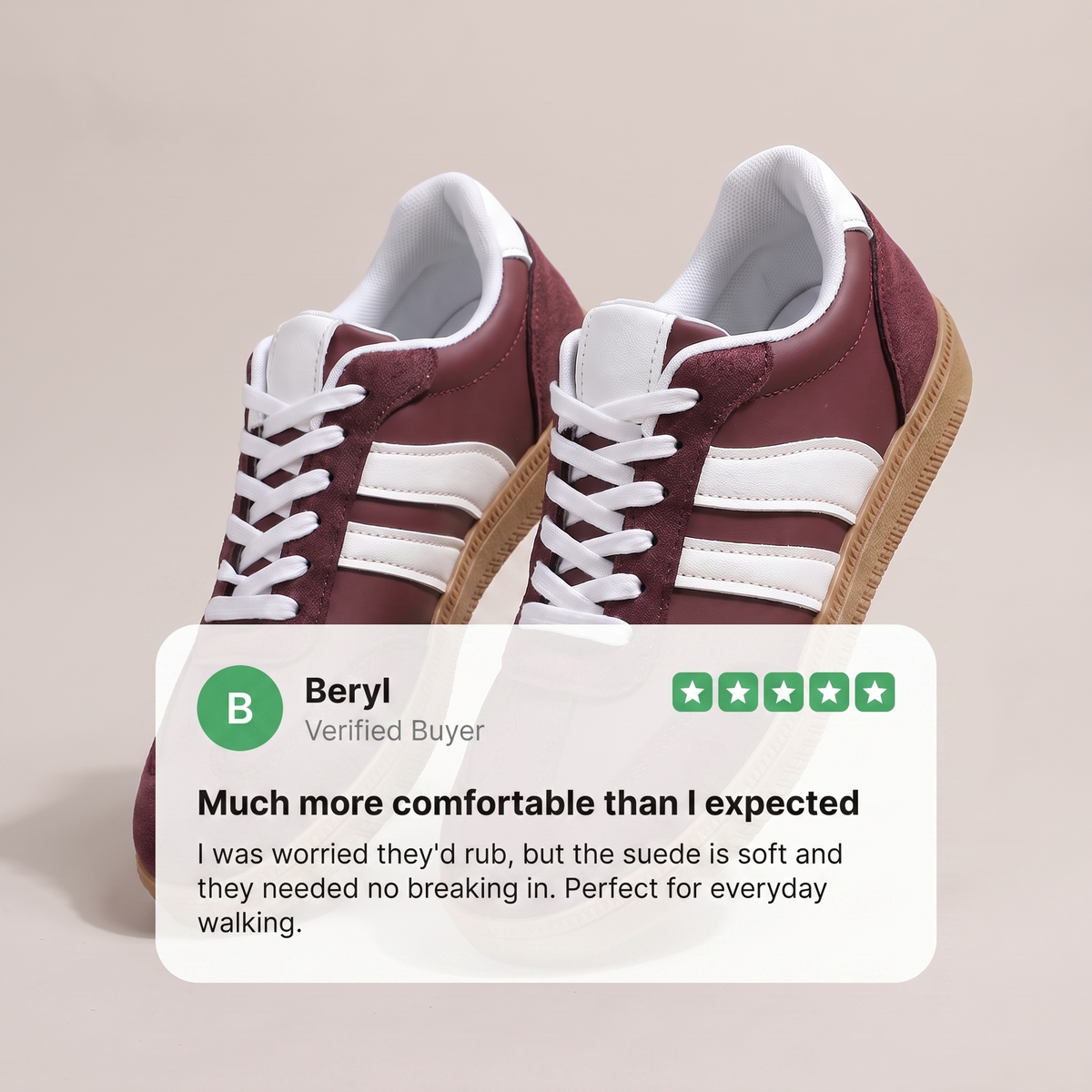 BIJOURA LEATHER SNEAKERS