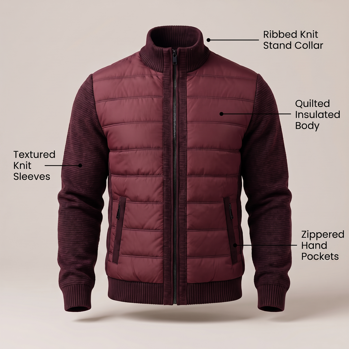 THORNTON INSULATED PUFFER JACKET