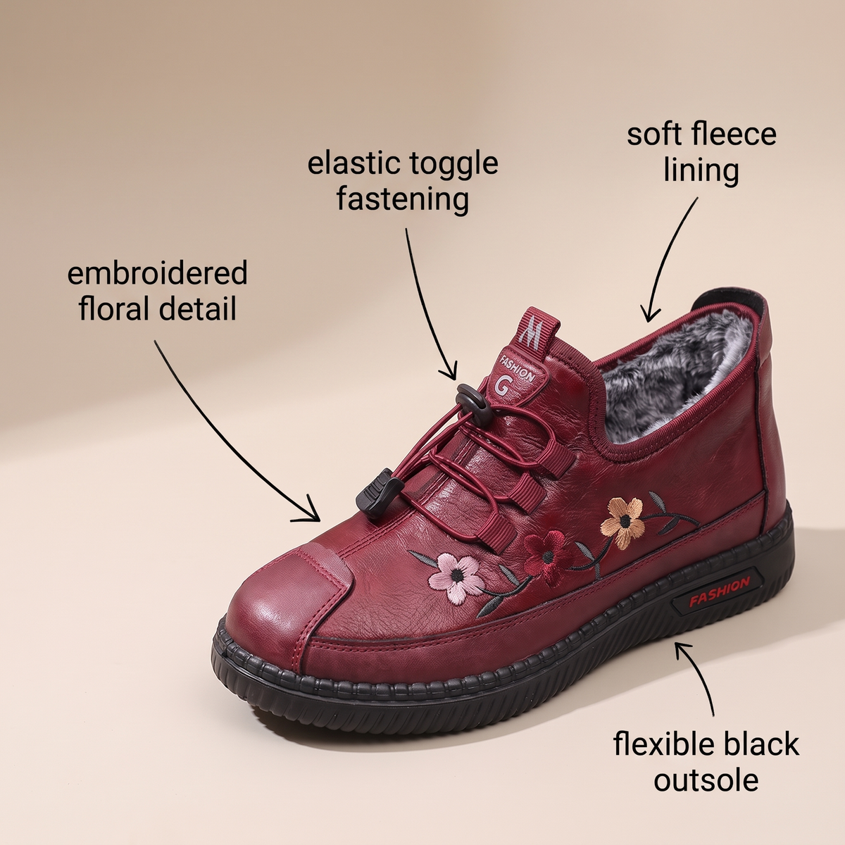 AGNES COSY MOCCASIN SHOES