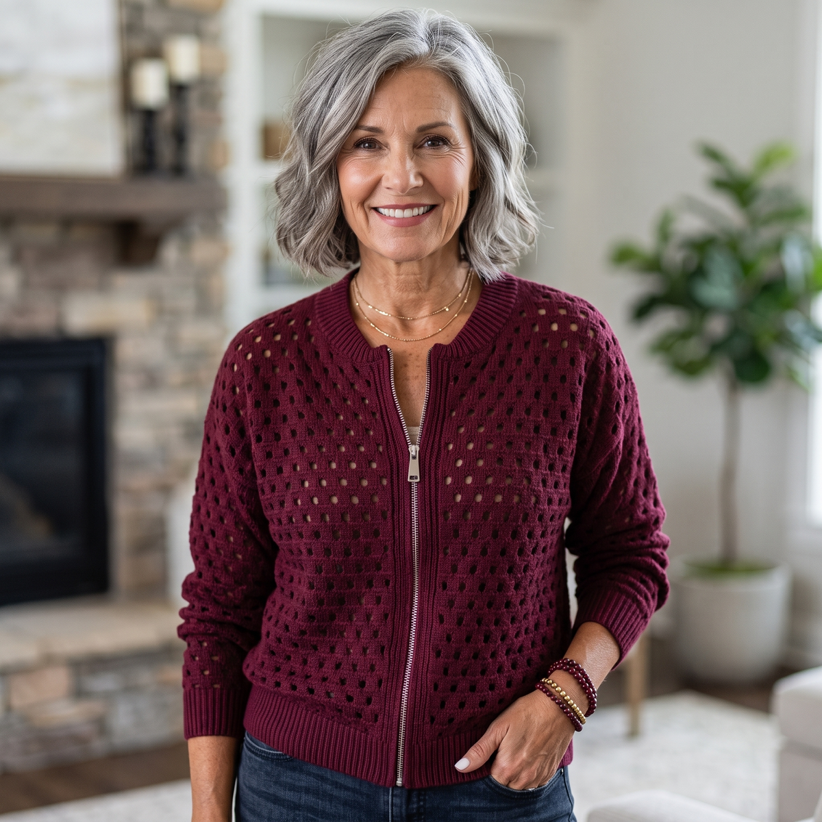 BRAMBLEHURST SOFT-KNIT CARDIGAN