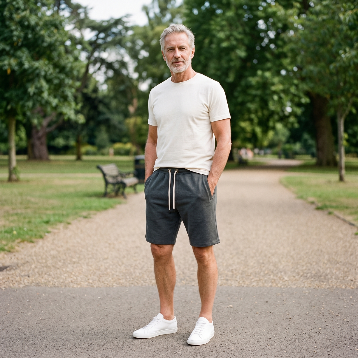 FAIRFORD KNITTED COMFORT SHORTS