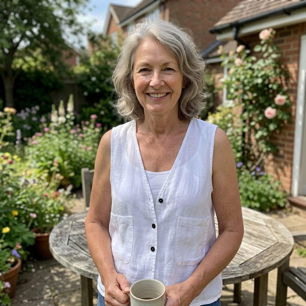 AUREFORD LIGHTWEIGHT LINEN TOP