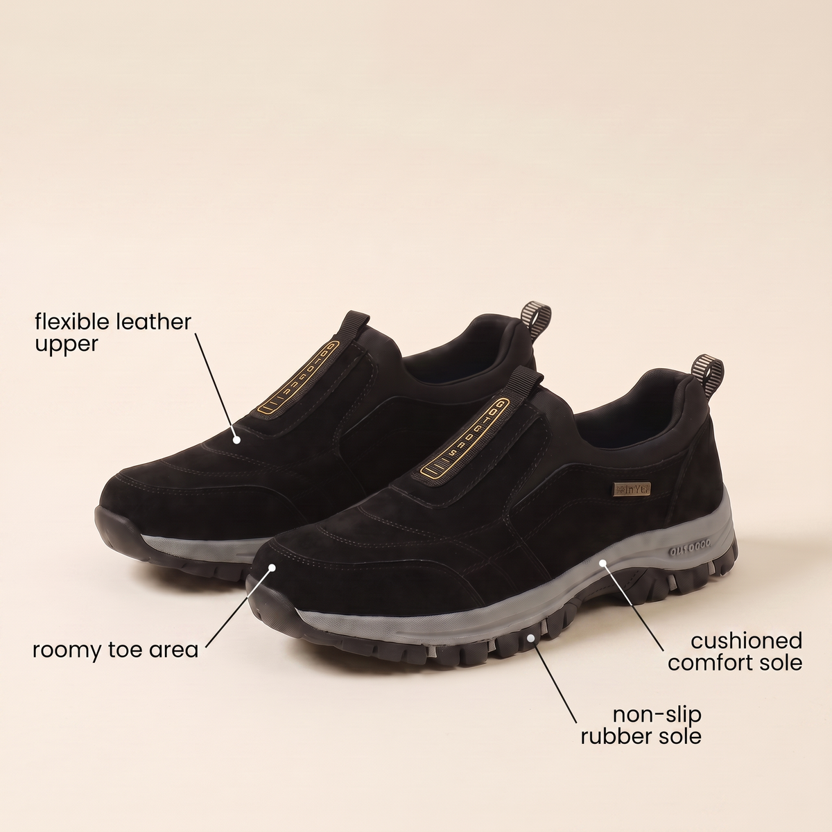 WHITCOMBE ORTHOPEDIC COMFORT SHOES