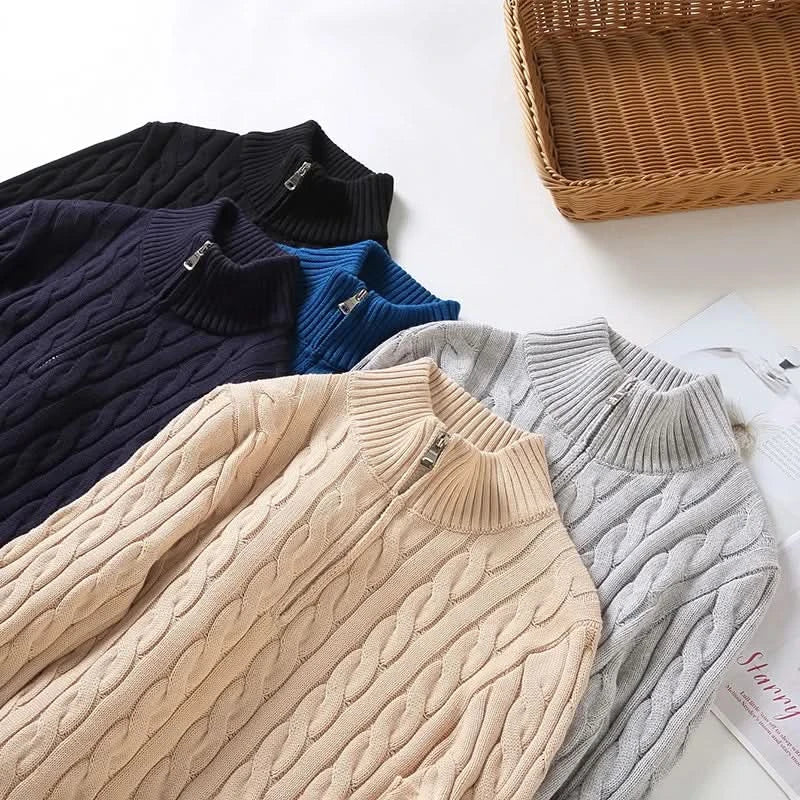 MILANO COTTON KNIT SWEATER