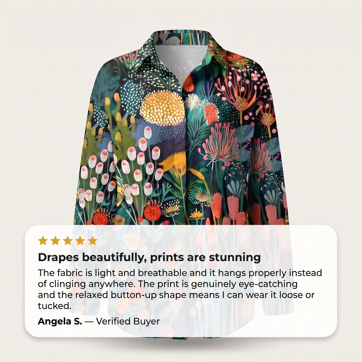 AMARA COLORBURST BLOUSE