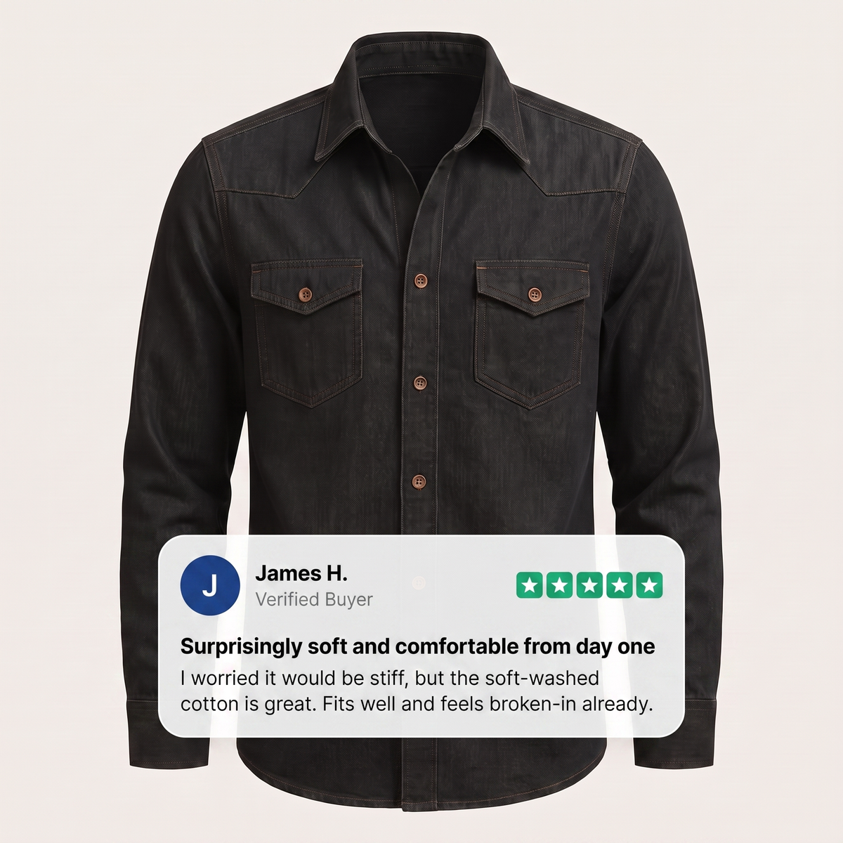 BEN SMITH COLORADO DENIM SHIRT
