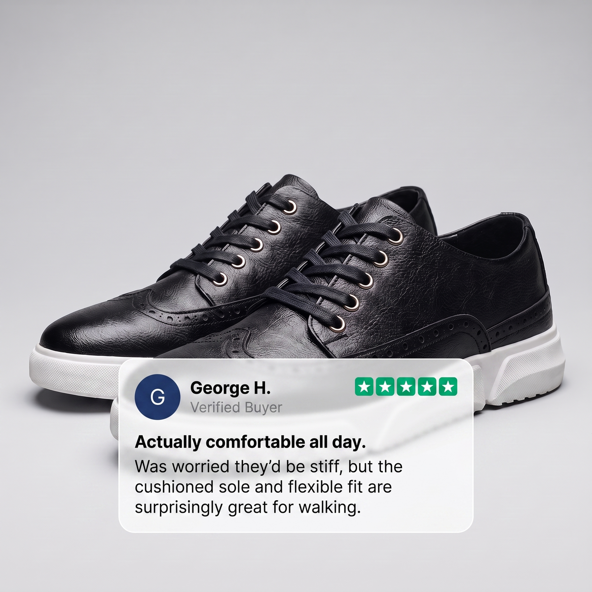CALDWELL BROGUE SNEAKERS