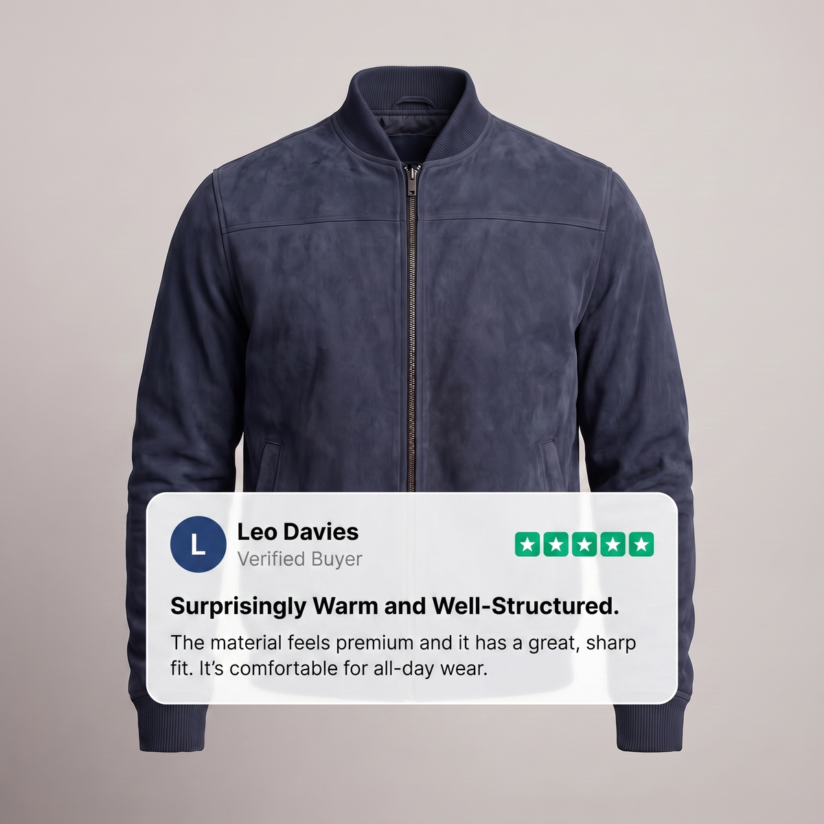 CARTER PREMIUM SUEDE JACKET