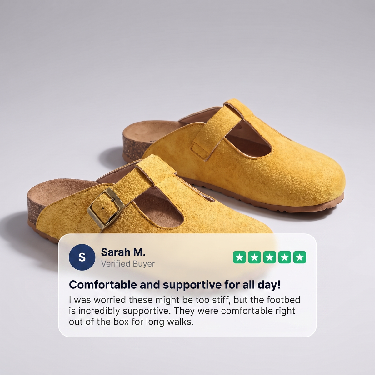 CLARA STREAMLINED COMFORT CLOGS