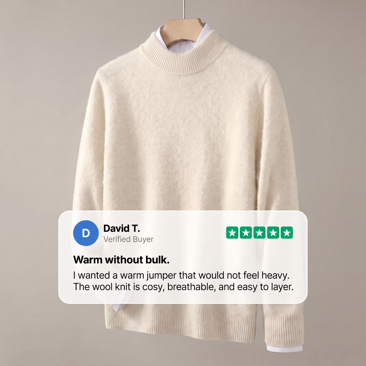 HARRINGTON HEAVY KNIT SWEATER