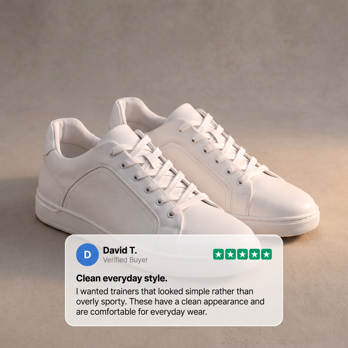 HARTWELL CLEAN-CUT TRAINERS