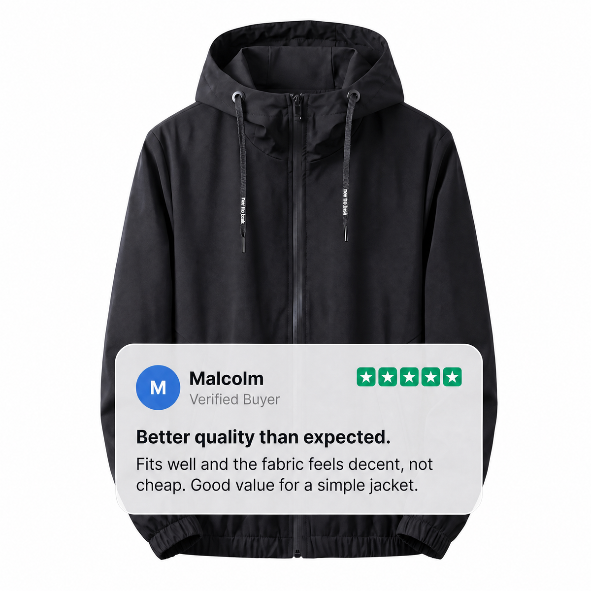 CALDWELL LIGHTWEIGHT HOODED JACKET