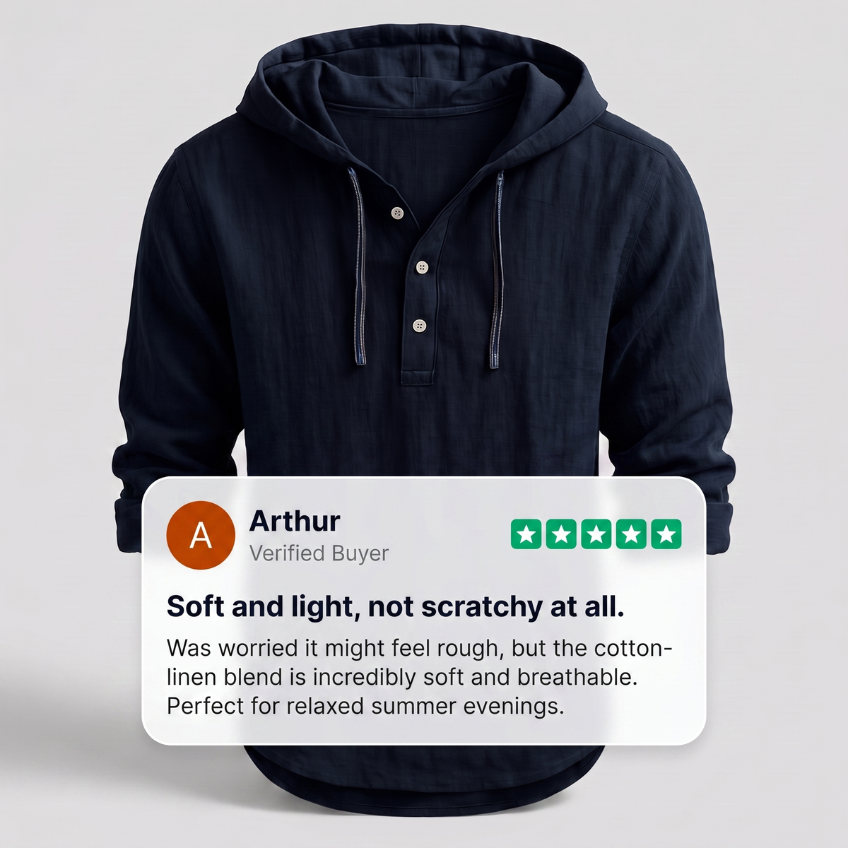 HUDSON HOODIE SHIRT