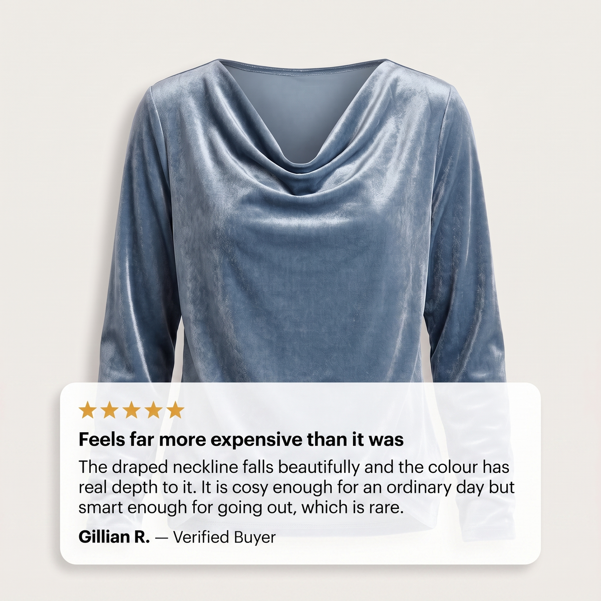 LILY VELVET ELEGANCE TOP
