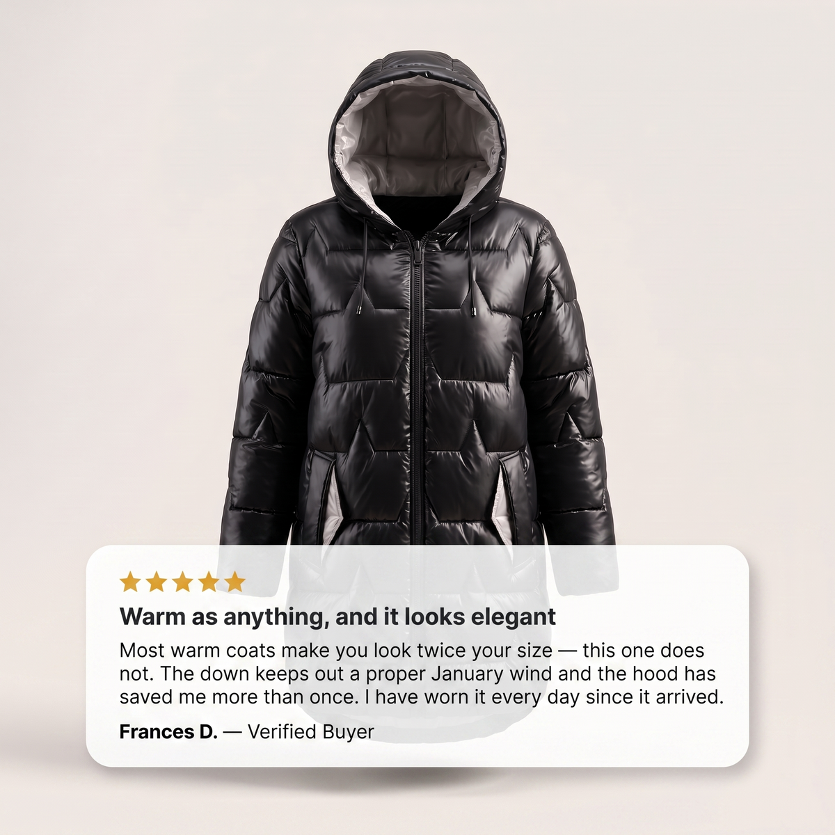 LUNA STATEMENT OVERCOAT