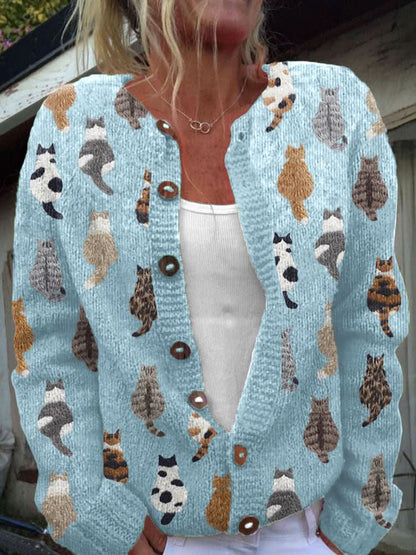 HARPER WHISKER KNIT CARDIGAN