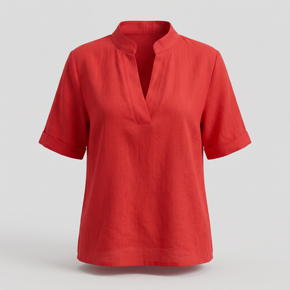 BEATRICE V-NECK BLOUSE