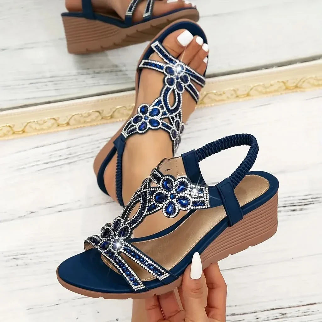 ETERNA WALK WEDGE SANDALS