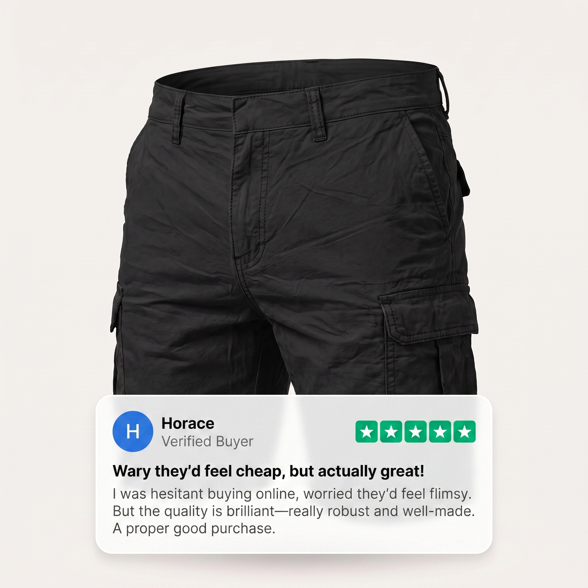 CARSON CARGO SHORTS