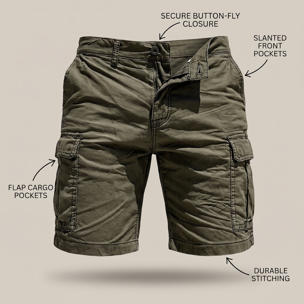 CARSON CARGO SHORTS