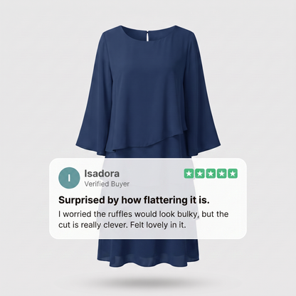CHARLOTTE RUFFLE DRESS