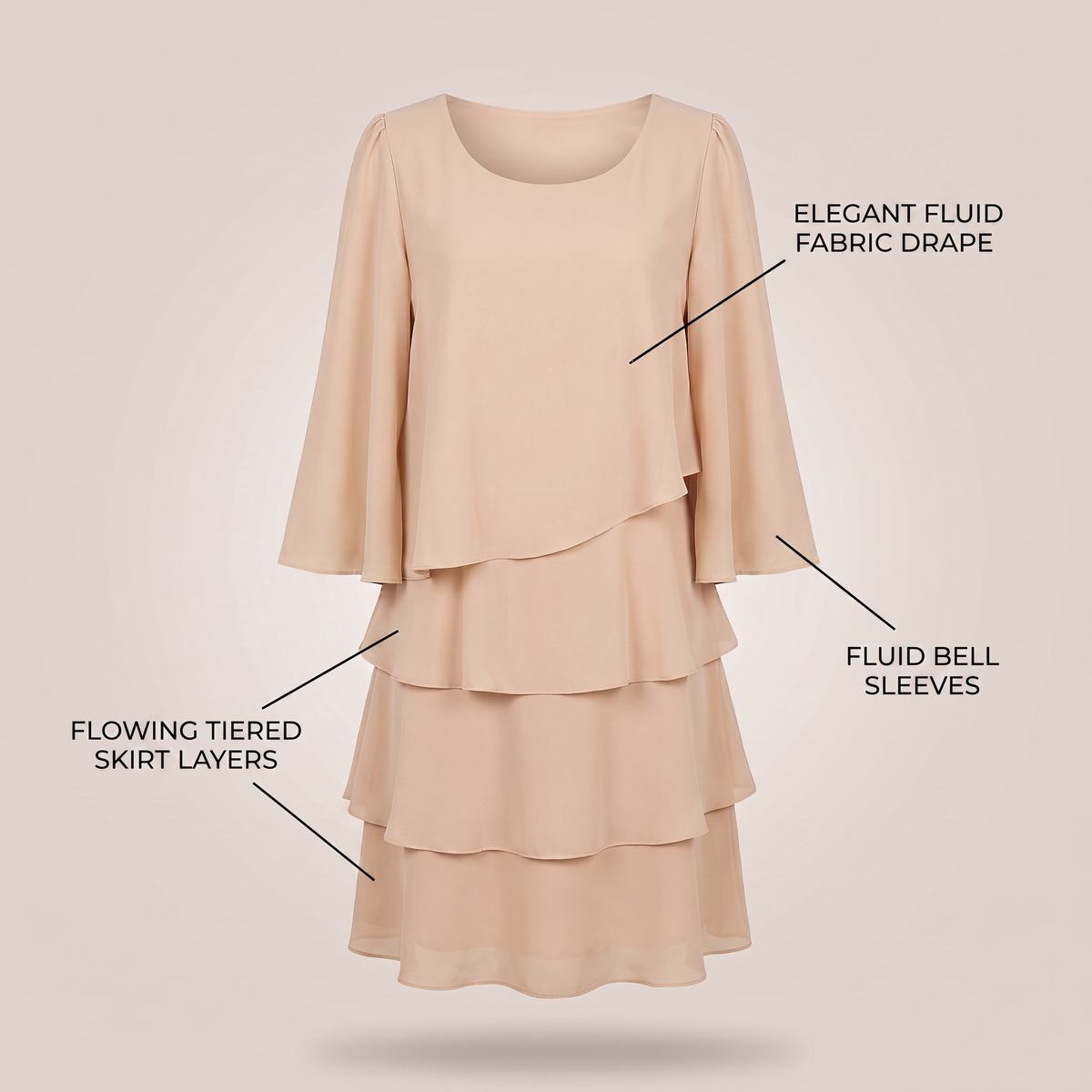 CHARLOTTE RUFFLE DRESS