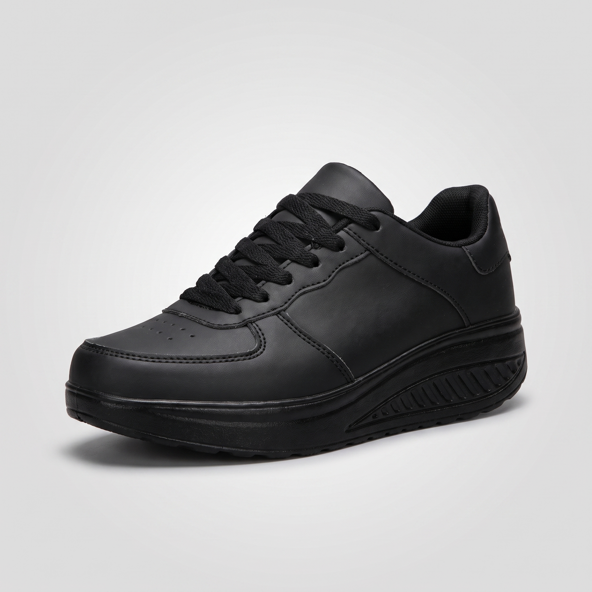 CHLOE LACE-UP SNEAKERS