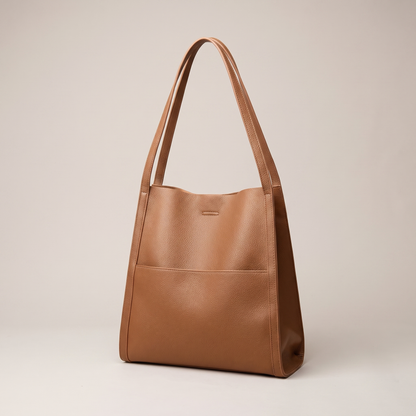 CLARA GENUINE LEATHER SHOULDER BAG