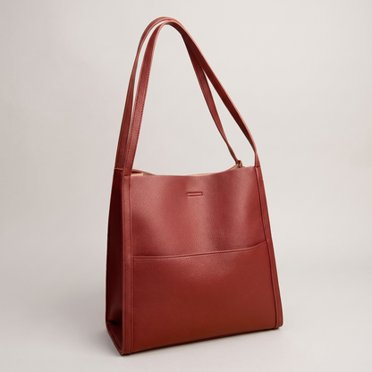 CLARA GENUINE LEATHER SHOULDER BAG