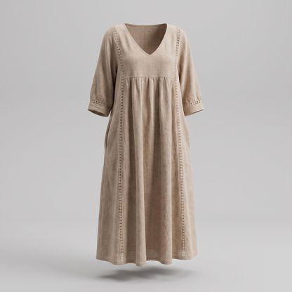 DAISY LACE TRIM DRESS