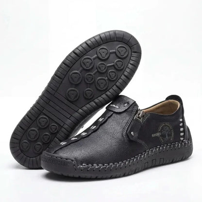 BURLEIGH EASY-ON ZIP LOAFERS