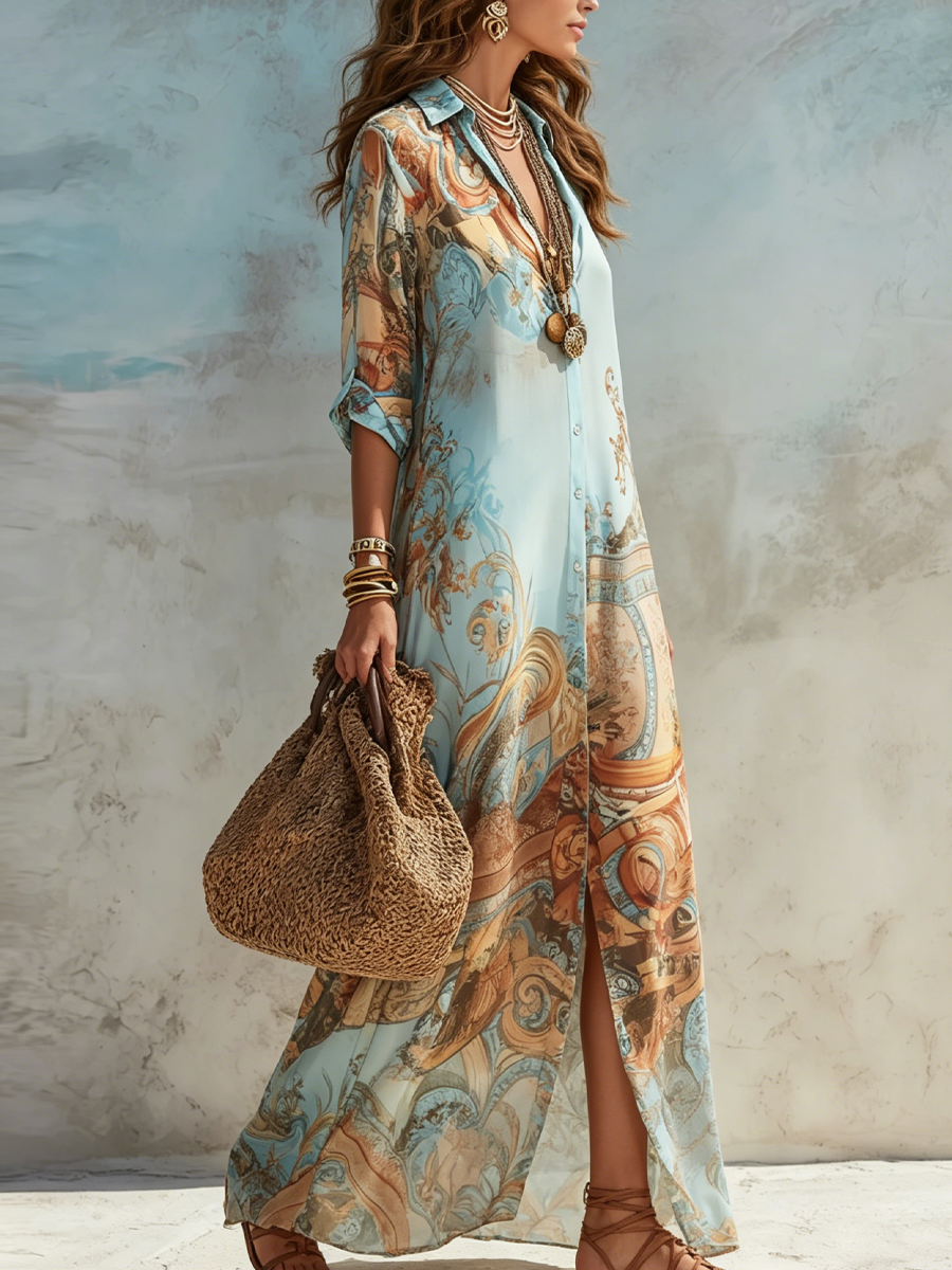 SAVOY ELEGANT SUMMER DRESS
