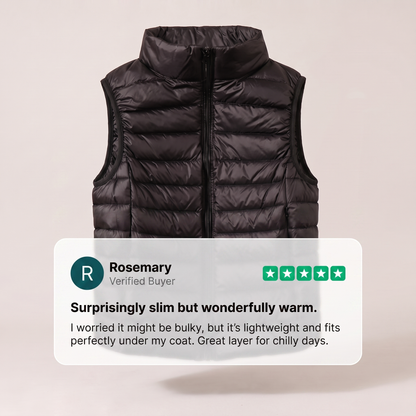PENELOPE WINDPROOF PUFFER VEST