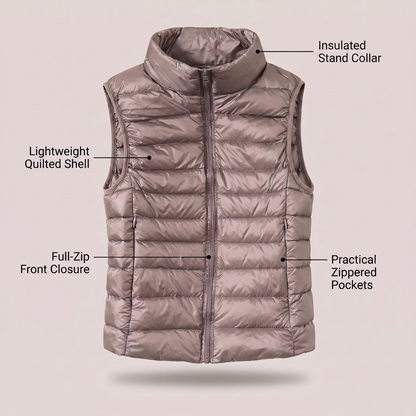 BEATRICE PACKABLE WARM VEST