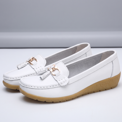 PERCY COMFORT LEATHER MOCCASINS