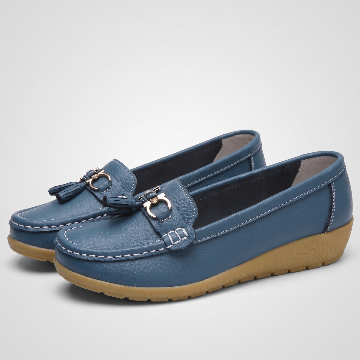 PERCY COMFORT LEATHER MOCCASINS