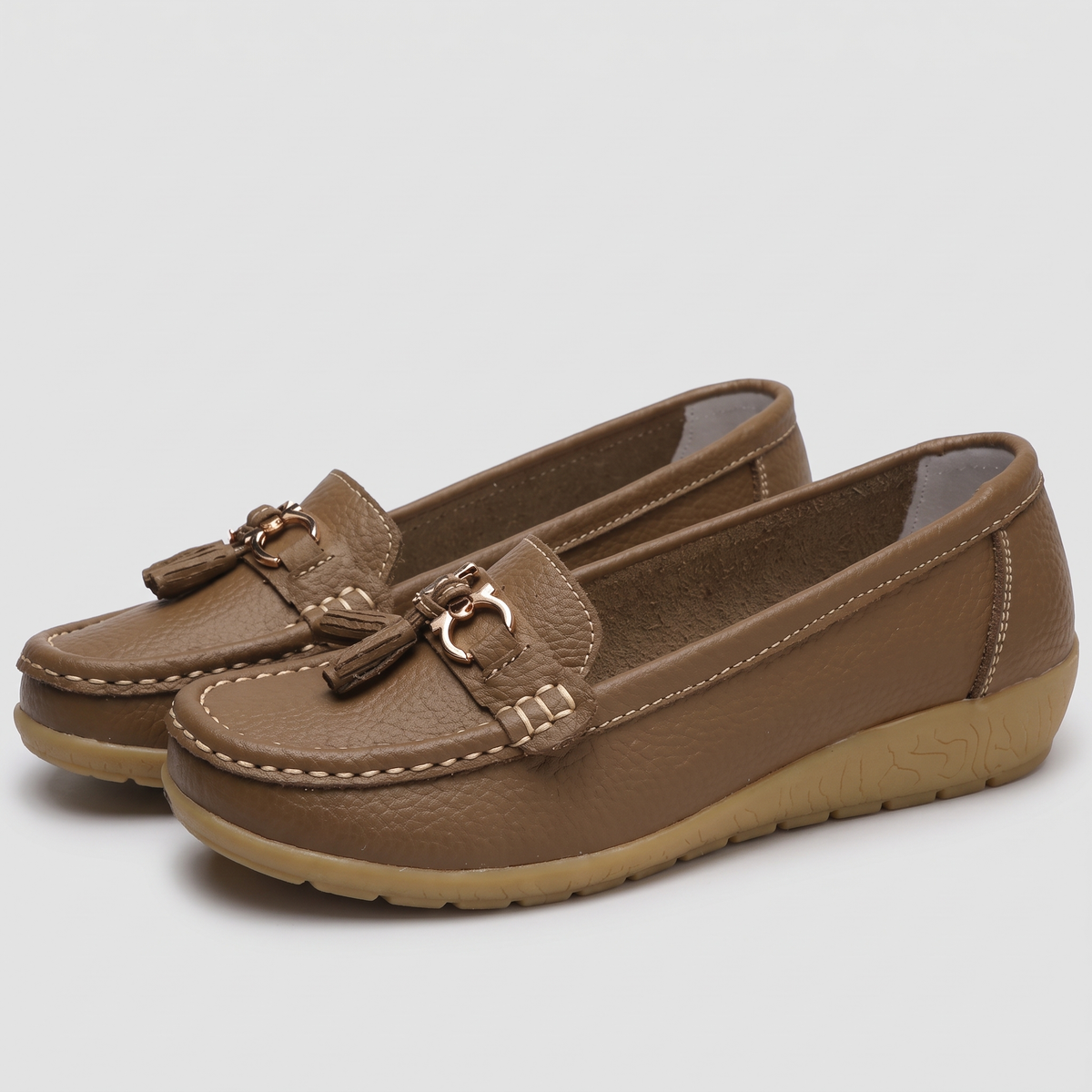PERCY COMFORT LEATHER MOCCASINS