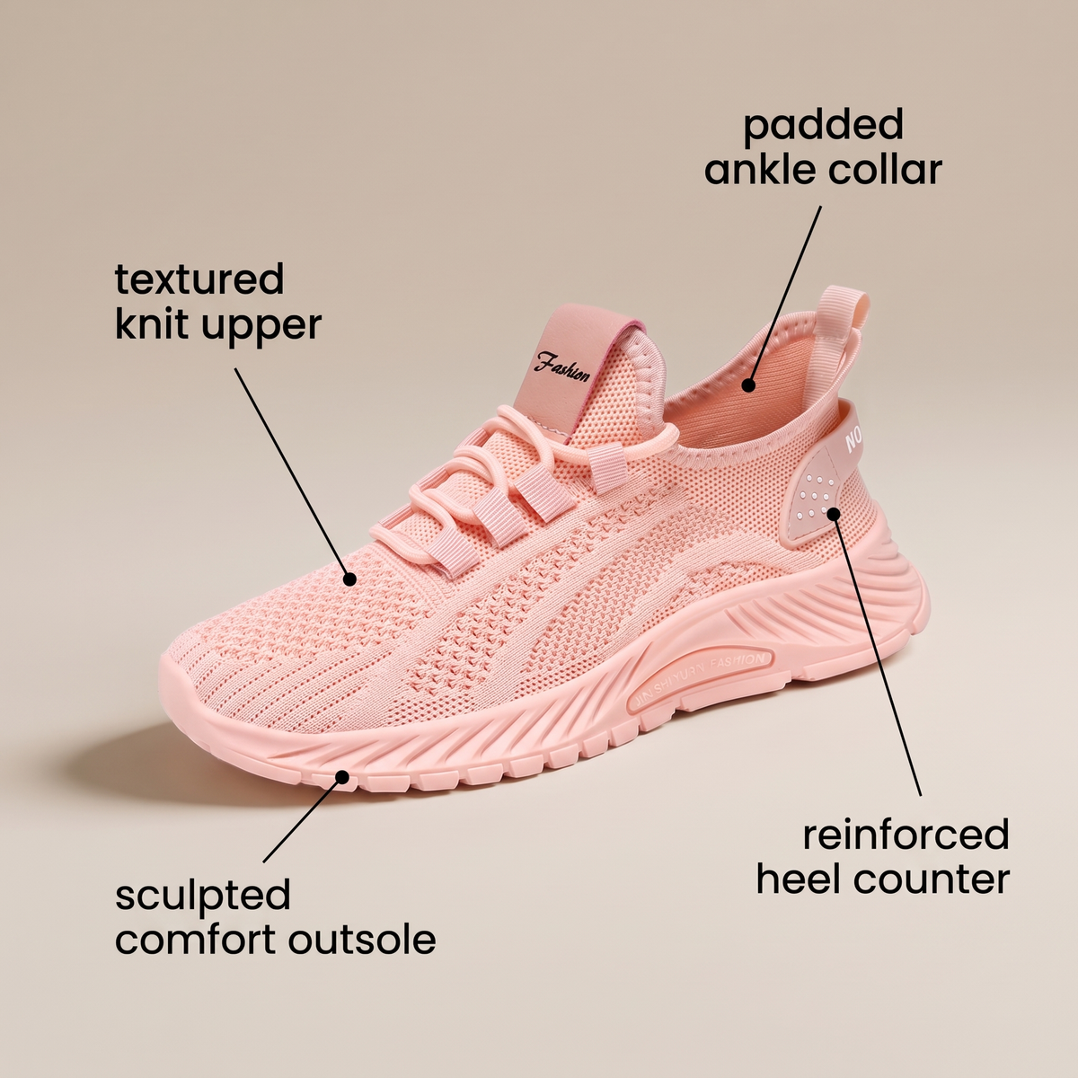 HATTIE AIR-MESH TRAINERS