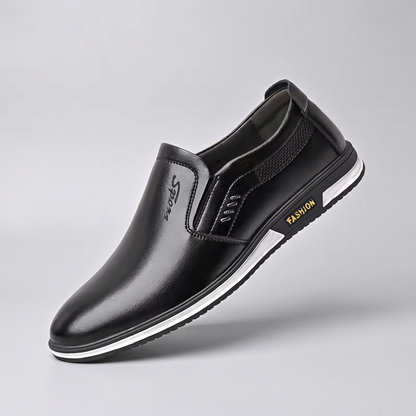 RUPERT SMART LEATHER TRAINERS