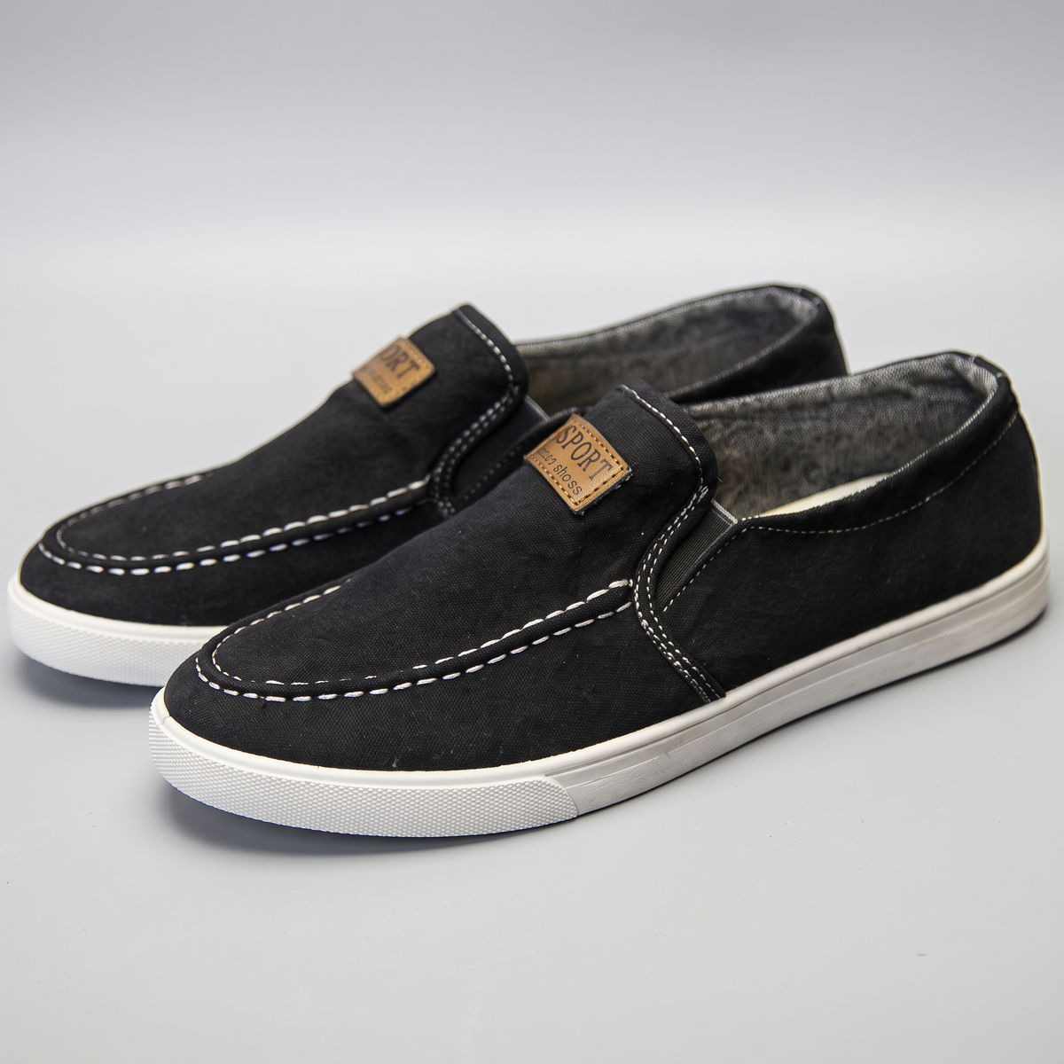 PERCIVAL BREEZE CANVAS LOAFERS
