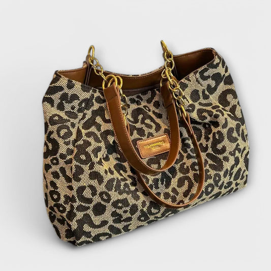 SAVANNA PRINT TOTE