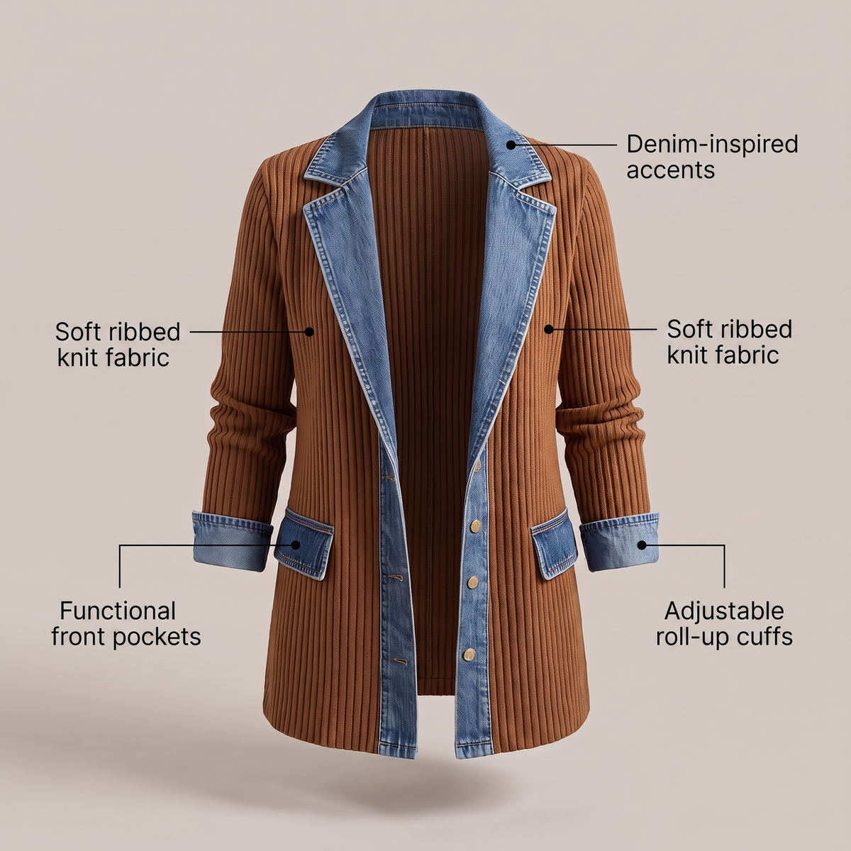 CAMILLE CHIC EVERYDAY JACKET