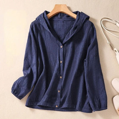 MIRI LINEN HOODIE