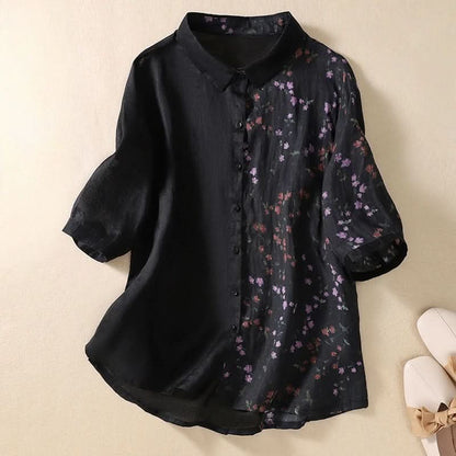 LIA LINEN SHIRT