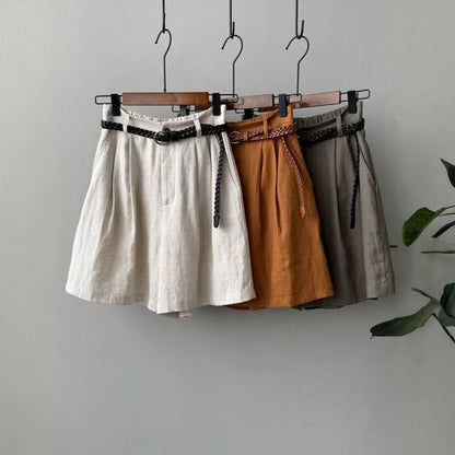 KAYLA LINEN SHORTS