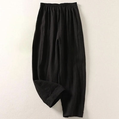 SOPHIA FLOW COTTON LINEN PANTS