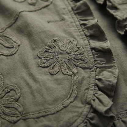 CORDELIA FLORAL TRIM JACKET