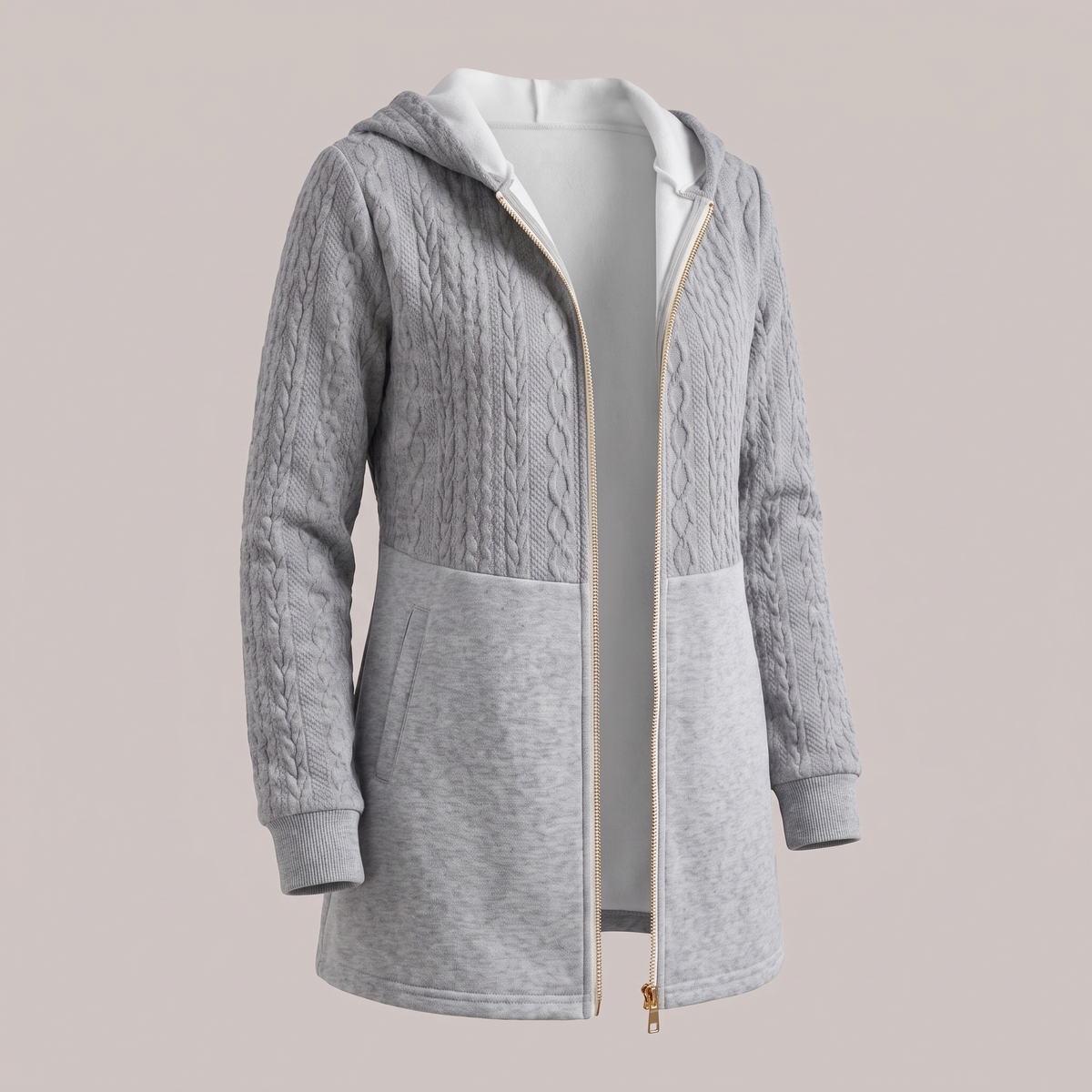 CECILY LONGLINE KNIT CARDIGAN