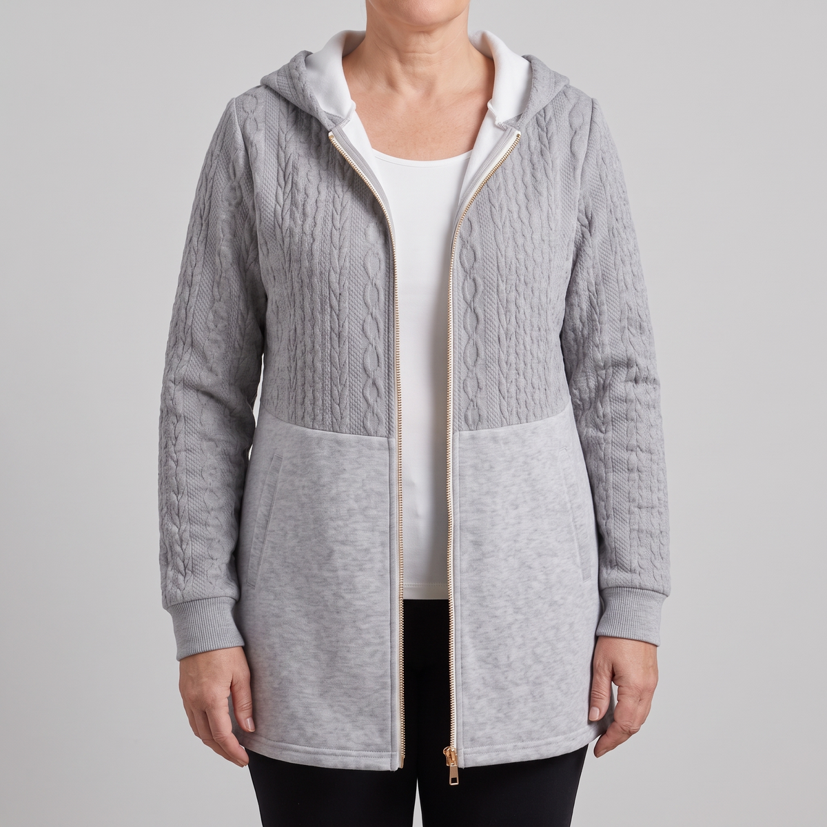CECILY LONGLINE KNIT CARDIGAN
