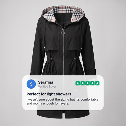 ISOBEL RAINPROOF HOODED COAT